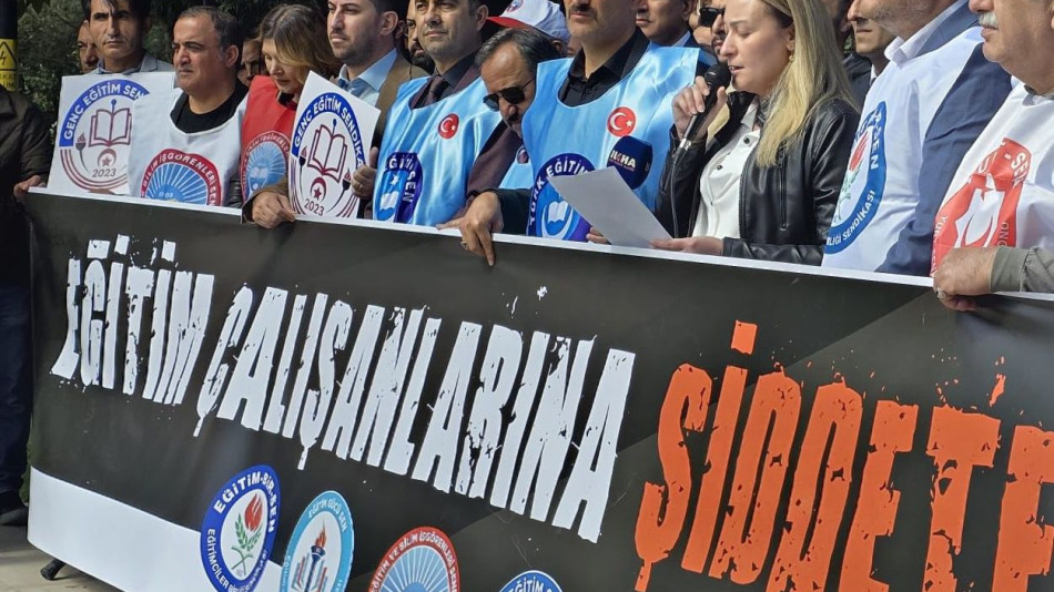 Öğretmene Şiddete Dur Demek İçin Alanlardaydık!